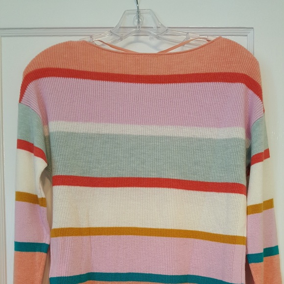 Women’s GAP multi color long sleeve Sweater size S - Picture 2 of 6